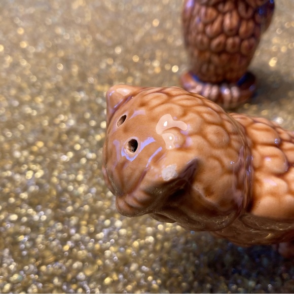 Vintage Owl Salt & Pepper Shakers - Picture 11 of 12